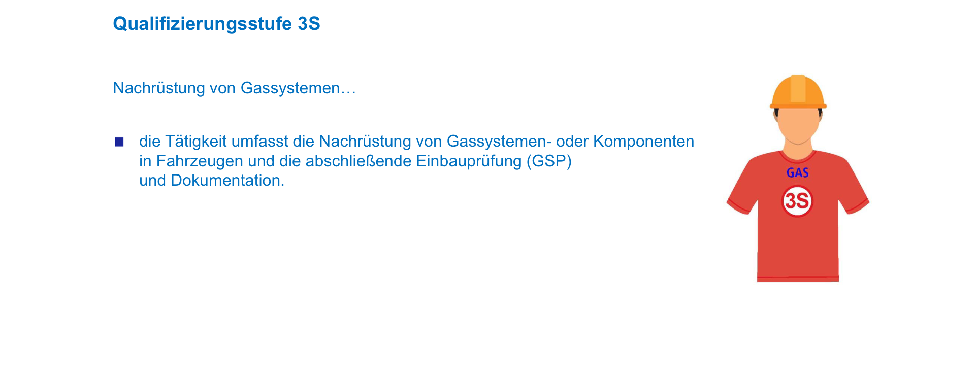 Abbildung 2_5: Qualifizierungsstufe 3S (Bildquelle: TAK)