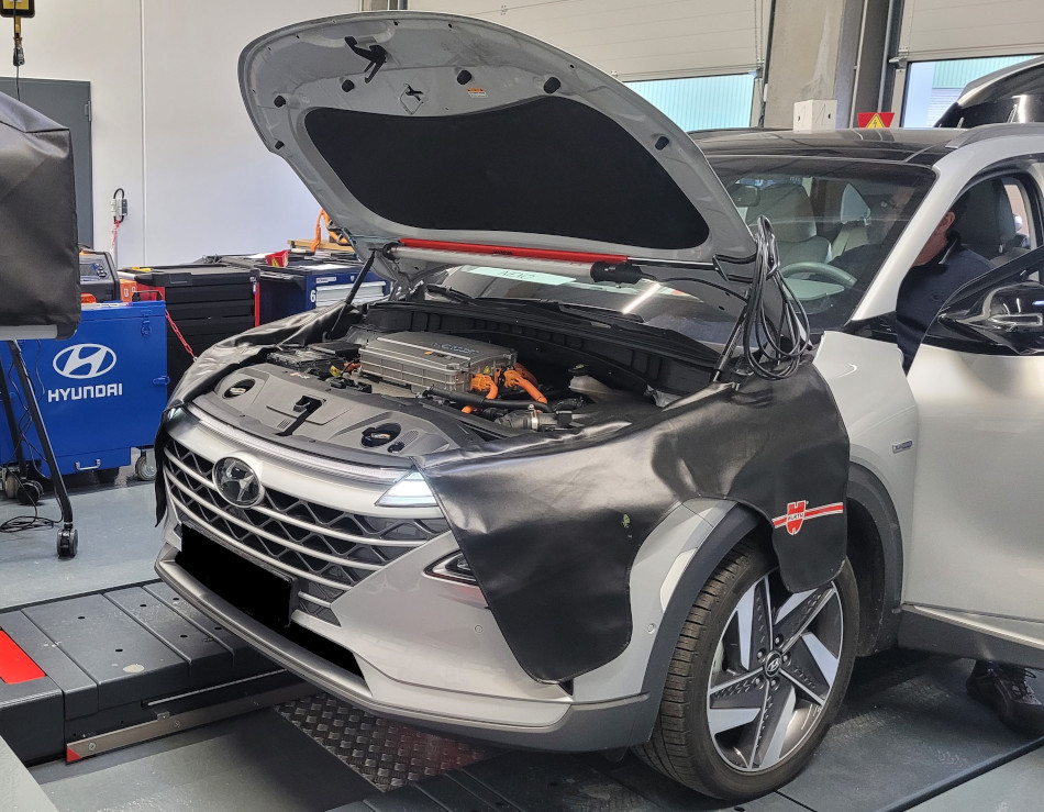 Abbildung: Motorraum Hyundai Nexo