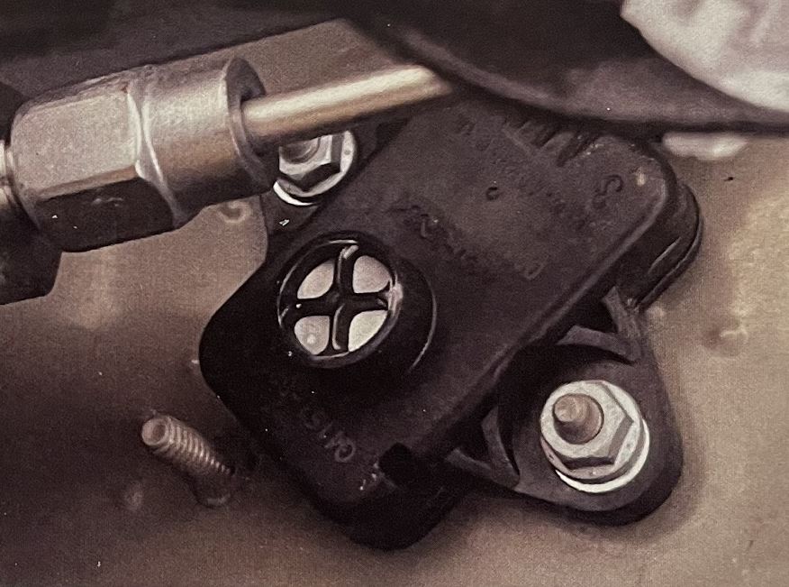 Abbildung: H2-Sensor eingebaut, Quelle TAK